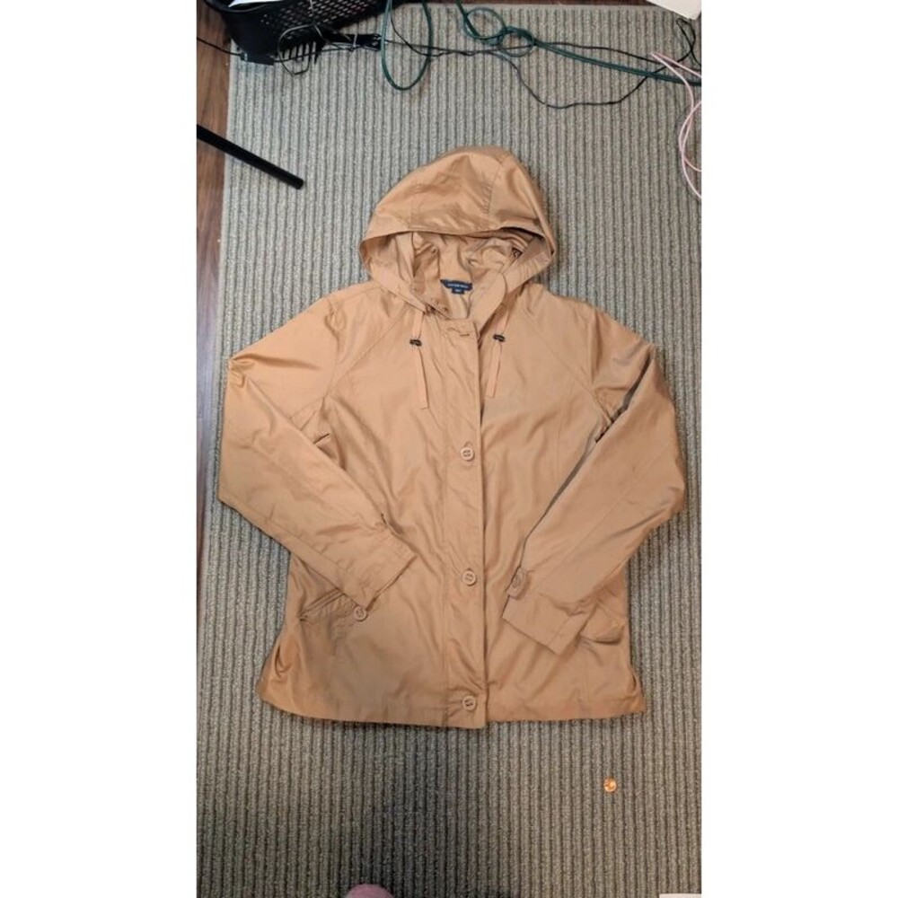 Land's End brown lightweight jacket size M